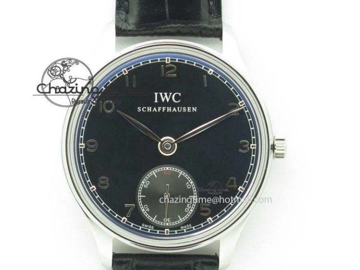 MIROTIME 1230 Portuguese Real PR Real Annual Calendar IW503510 ZF 1:1 Best Edition Green Dial on Black Leather Strap A QuickDry 7097